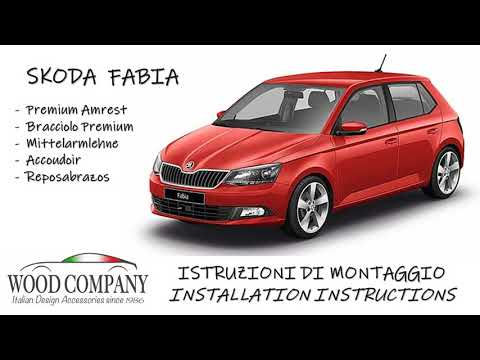 Bracciolo mod. PREMIUM per Skoda FABIA 3 (2014-2021)