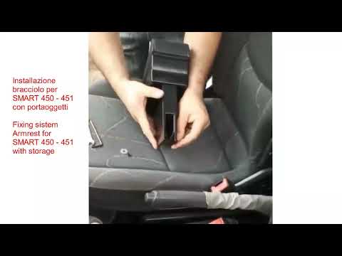 Bracciolo per Smart ForTwo modelli 450 e 451 (2007-2014)